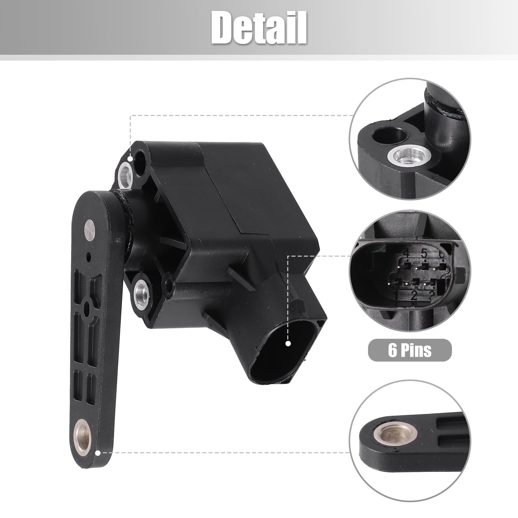 球体B BMW Front Headlight Leveling Sensor (X2) 37146887947