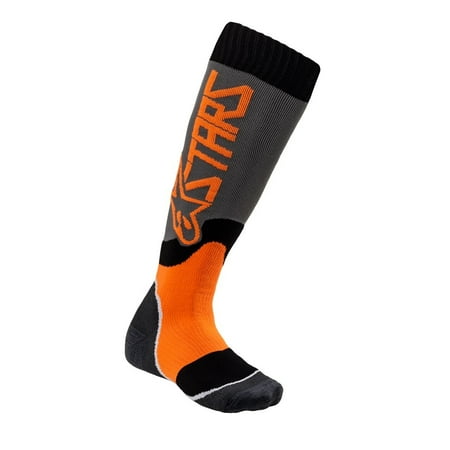 

Alpinestars 2020 Youth MX Plus-2 Socks Grey/Orange 4741920-9040