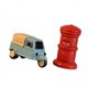 thumbnail image 1 of 3x Novedad Muebles de Casa de Muñecas Modelo de Coche en Miniatura Artesanía DIY Coleccionable Delicado para Maceta de Automóvil Casa de Muñecas Diseñ 3 piezas, 1 of 8