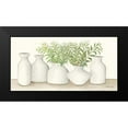 thumbnail image 2 of Jacobs, Cindy 14x9 Black Modern Framed Museum Art Print Titled - Simplicity in White II, 2 of 5