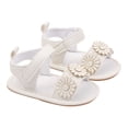 thumbnail image 5 of Tigivemen Toddler Sandals Girl Summer Sandal Dressy Baby Girls Flower Shoes White Size 5, 5 of 8