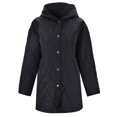 thumbnail image 3 of Vedolay Parka Jackets Coat for Women Casual Knit Cardigan Coats Of Female Black,One Size, 3 of 4