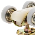 thumbnail image 2 of KAKOWELY screen roller Sliding Glass Door Wheels Metal Housing Ball Bearings Concave Plastic Wheel Replacement Hardware for Screen Doors Gates Windows2.56"X1.89"X1.57", 2 of 5