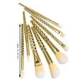 thumbnail image 3 of Kit de 8 pinceles de maquillaje para cejas, sombras de ojos, polvos y labios., 3 of 5