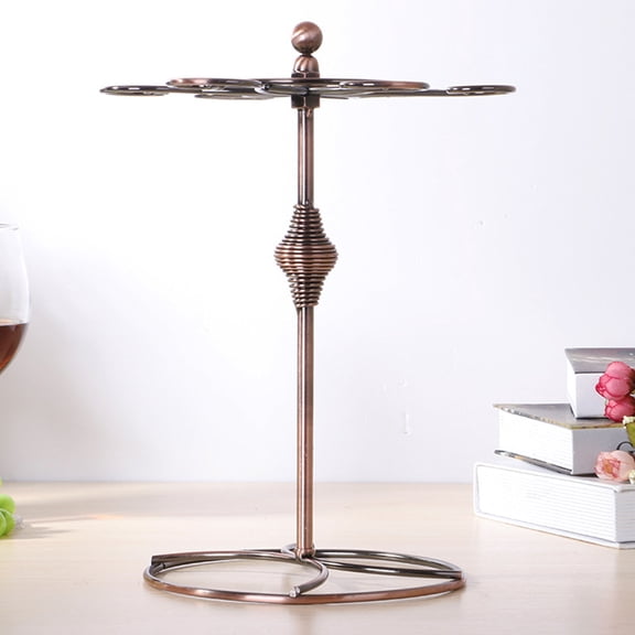 COSMOBETTY Drinking Glass Holder Stand Iron Wire Wine Glass Rack Coffee 1Set For Home Kitchen