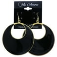 thumbnail image 2 of Mi Amore Dangle-Earrings Black/Gold-Tone, 2 of 2