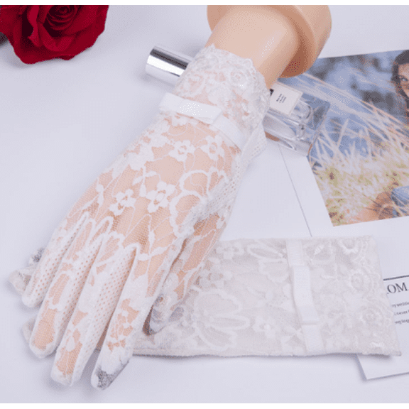 Lace Gloves for Wedding Tea Party  Evening Gloves for Women
