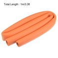 thumbnail image 2 of Uxcell Foam Tubing for Handle Grip Support Orange 0.71inch ID 1.18inch OD, 2 of 6
