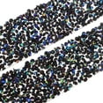 thumbnail image 3 of AMLESO Robe de Mariée Applique à Repasser avec Strass Multi-Usage Noir Noir Bleu, 3 of 7