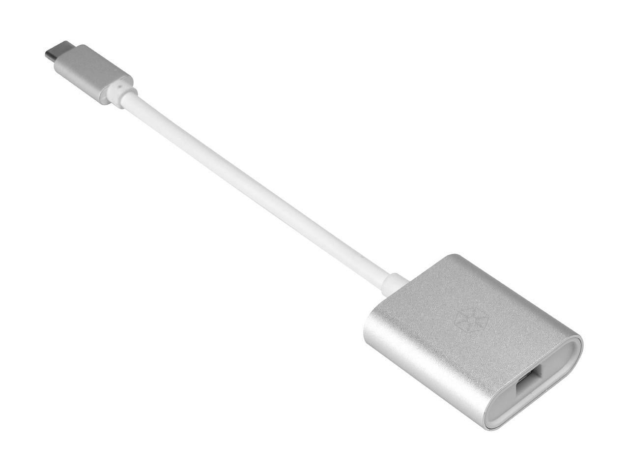 Silverstone RL-EP11S High-quality USB 3.1 Type-C to MiniDP, HDMI 4Kx2K, VGA video combination adapter(Thunderbolt 3 Compatible)