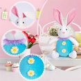 thumbnail image 4 of 2Pcs Easter Bunny Decorations Easter Gnomes, LED Easter Decor, 4 of 5