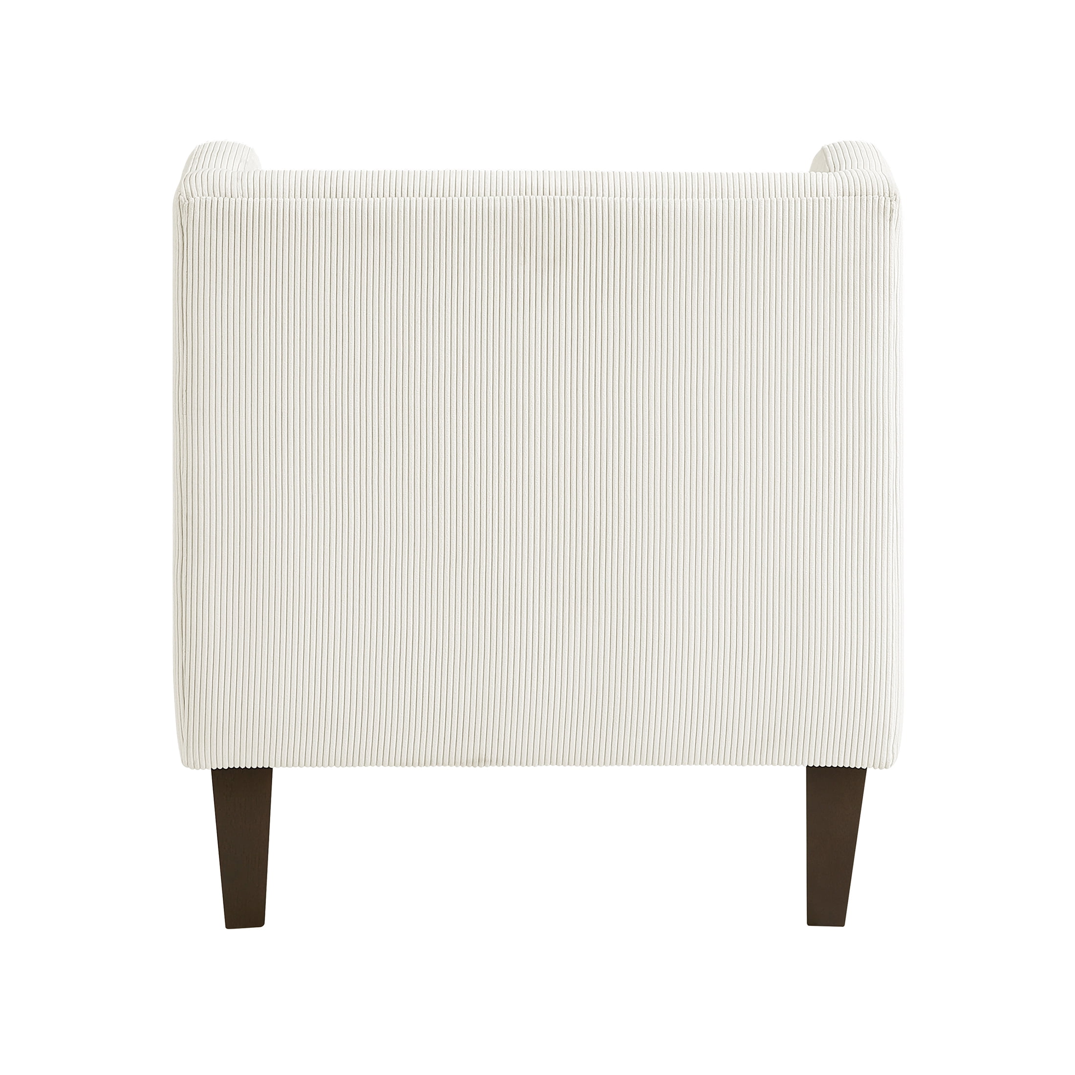 OakvillePark Terncliffe Corduroy Accent Chair with Pillow, Beige