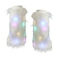 thumbnail image 3 of Calentadores de piernas, fundas para botas de moda, mangas para botas para mujer, accesorio de disfraz brillante 25CM Yuyangstore Calentadores de piernas de felpa, 3 of 8