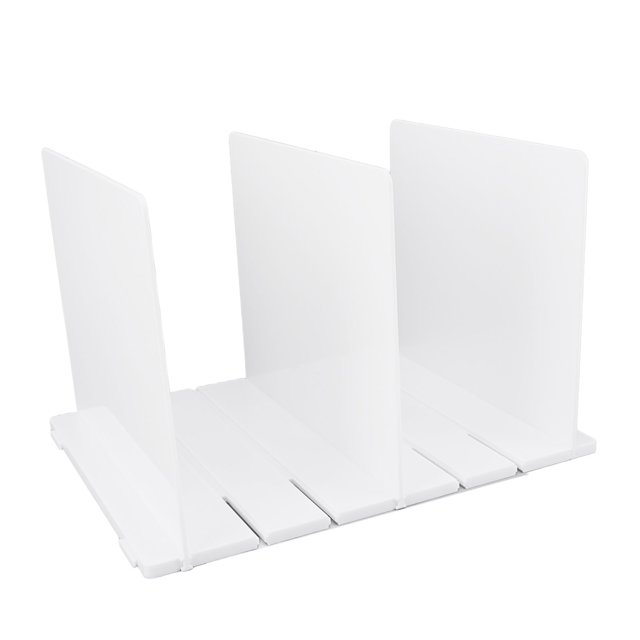 Shelf Divider Holder, Space Saving Multifunctional Closet Divider Organizer for Tableware for Purse 3 Divider Board,4 Divider Board,5 Divider Board