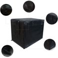 thumbnail image 2 of Tapas duraderas de nicho para mascotas a prueba de viento para jaulas metálicas interiores y exteriores (xs: 63,5 x 48 x 50,8 cm, negro) ) Zefei Wu 9024735024873, 2 of 5