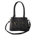 thumbnail image 3 of Bolso Para Dama Negro Piel Grabado Piel Catalina Nueva Imagen, 3 of 5