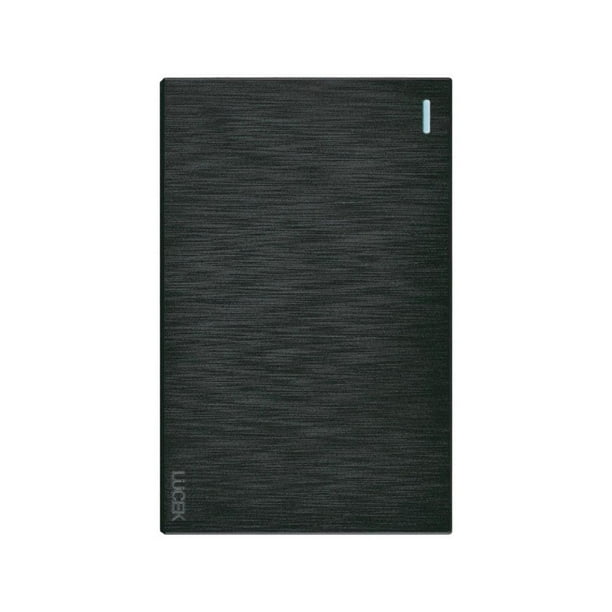 Placa Con 1 Apagador Sencillo 3 Módulos Lucek FlatPack 6 negro