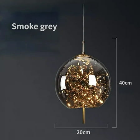 

LCACAJZ Elevate your living spaces with sleek and chic Modern LED Glass Pendant Lighting. This stylish and contemporary lighting solution is ideal for your Kitchen Dining Room Bedroom