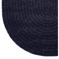 thumbnail image 3 of Better Trends Chenille Solid Polyester 24"x108" Runner Braided Rug, Indoor use, for Adults, Navy, 3 of 5