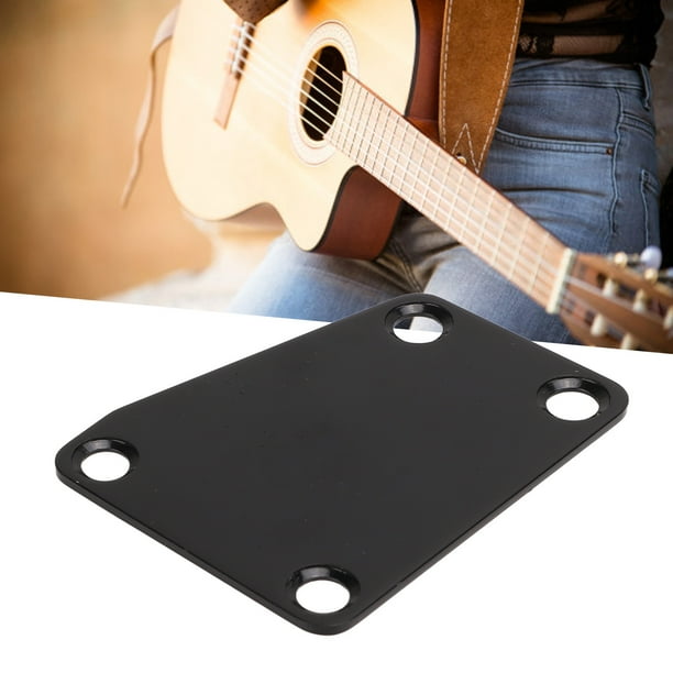 Acoustic guitar with metal plate deals