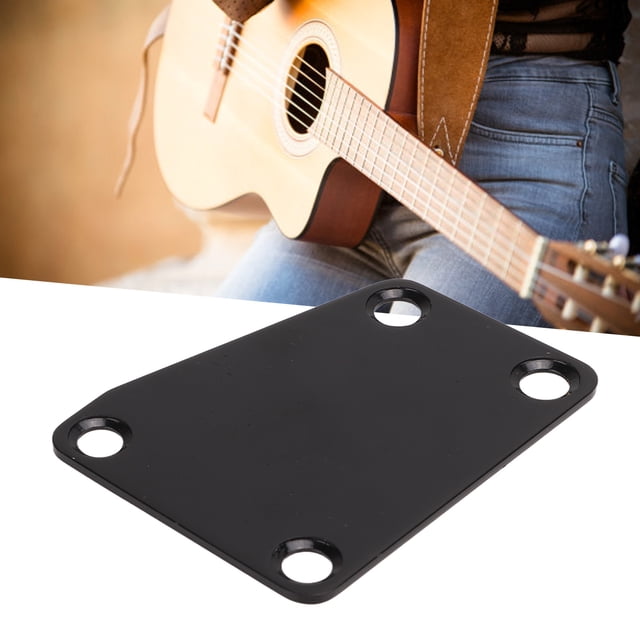 Electric Guitar Neckplate Electric Guitar Neck Plate With Screws Trapezoidal Metal Guitar Neck Plate Replacement