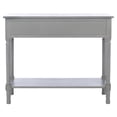 thumbnail image 7 of SAFAVIEH Halton Modern 2 Drawer Console Table, Distressed Grey, 7 of 7