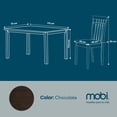 thumbnail image 5 of Comedor de Madera Mobi Muebles con 4 Sillas Modelo Oviedo, 5 of 5