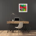 thumbnail image 3 of Asha 15x15 White Modern Wood Framed Museum Art Print Titled - Cerneala 1, 3 of 4