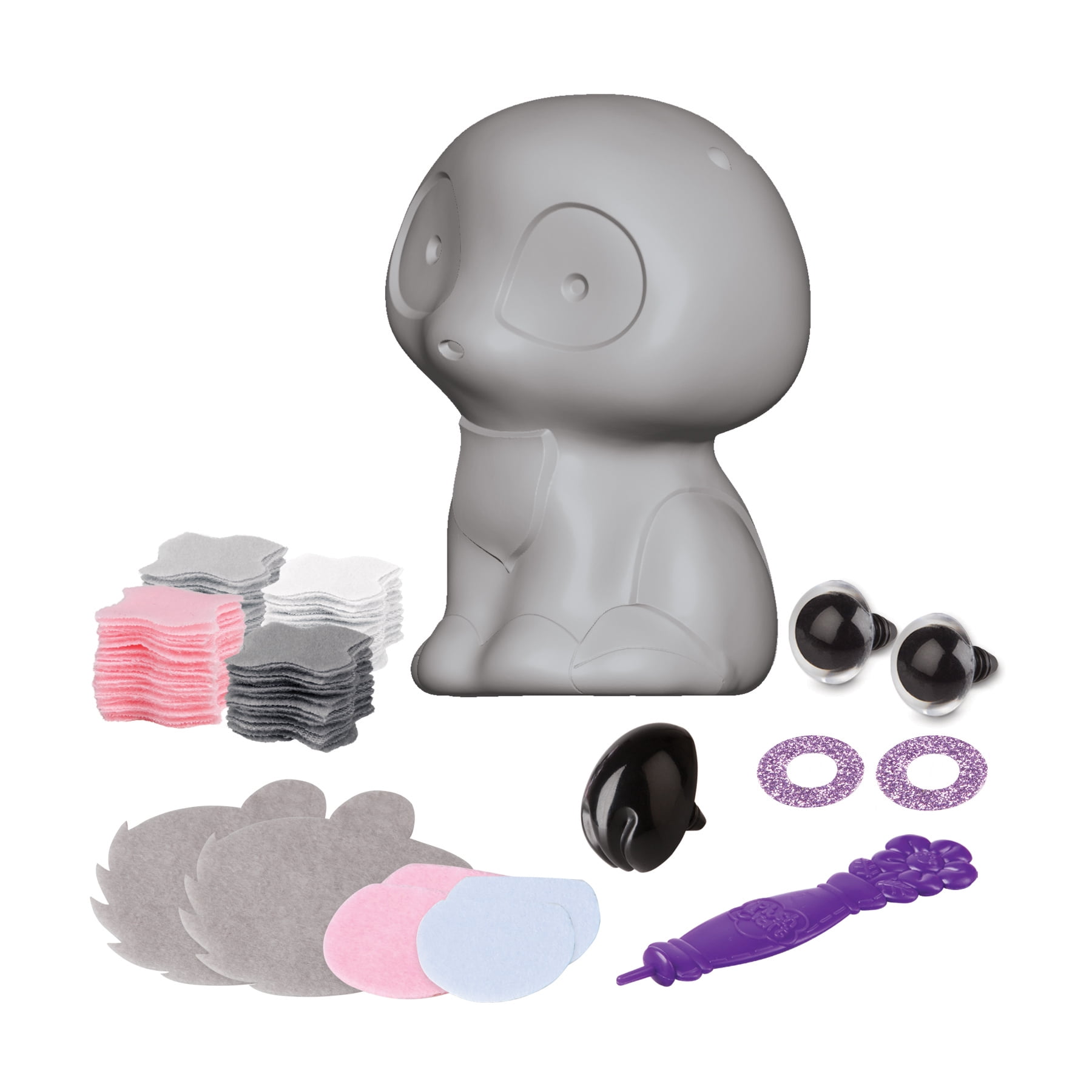 PlushCraft 3D Plush Owl Craft Kit - 622222073367