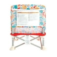 thumbnail image 5 of Nuby Pop-Up Portable Booster Seat with Removable Tray, Fun Faces, 5 of 9