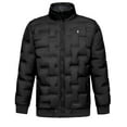 thumbnail image 3 of Little Donkey Andy Men's Puffer Warm Jacket Windproof Winter Coat with Recycled Insulation Black XXL, 3 of 7