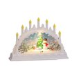 thumbnail image 2 of Centros de mesa Macarena Decoración navideña iluminada Castillo, 2 of 8