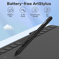 thumbnail image 7 of UGEE S1060W Wireless Graphics Tablet, 10"x 6.27" with 12 Shortcut Keys for PC and Android Phones, 7 of 7