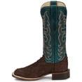 thumbnail image 3 of Justin Women's Exotic Full Quill Ostrich Western Boot Broad Square Toe - AQ8651 8 M  US, 3 of 7