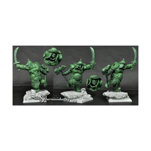 Scibor Monstrous Miniatures Mongolian Ogre Warrior #3 New