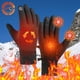 thumbnail image 5 of Guantes de invierno cálidos de polar para deportes de invierno, antideslizantes, para hombre y mujer, para esquiar y andar en bicicleta. Joyería cálida., 5 of 9