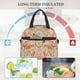 thumbnail image 4 of Balery Indian Paisley 1 Bolsa de Almuerzo Impresa, Caja de Almuerzo Reutilizable, Bolsa Térmica Aislada para Almuerzo, Bolsa Antiderrames, 4 of 7