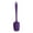 Purple, variant on LYCAQL Silicone Spatulas, 10.8 inch Rubber Spoon Spatula Heat Resistant One Piece Design Seamless Non-Stick Spoonulas Flexible Scrapers Baking Mixing Tool (4 Pcs)