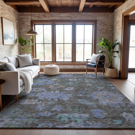 Addison Rugs Mayfield Premium Machine Washable Traditional Global Taupe Rectangle Rug, 8' x 10'