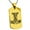 Gold, variant on Tioneer Stainless Steel Thor's Hammer Mjolnir Celtic Viking Rune Engraved Dog Tag Pendant Necklace