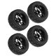 thumbnail image 5 of Juego De 4 Uds. De Neumáticos De Carreras, Llantas De Goma Para Ruote Rc 1 16, Neumáticos De Coche Todoterreno, Pieza De Vehículo 1:10, 5 of 7