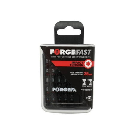 

ForgeFix - ForgeFast TORX® Compatible Impact Bit Set 31 Piece