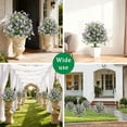 thumbnail image 4 of Inerposs Artificial Green Plants, Faux Baby's Breath for Outdoor Gardens, Spring Summer Garden Decor, Low Maintenance Outdoor Flowers, Realistic Faux Plants for Courtyards, 4 of 6