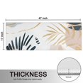 thumbnail image 5 of Kitchen Rugs Sets Of 2,Blue Boho Abstract and Plant Pattern Anti Fatigue Kitchen Mat Rugs Non Slip Washable,Decorative Kitchen Floor Mats for Kitchen,Sink,Laundry,17"X47", 5 of 5
