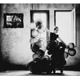 thumbnail image 2 of Potret, Yugie 28x26 White Modern Wood Framed Museum Art Print Titled - Dancing With Loneliness, 2 of 4