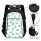 thumbnail image 3 of Balery Turtle Mochila con carga USB para hombre y mujer - Mochila impermeable y antirrobo para laptop con puerto USB para viajes, trabajo, 3 of 7