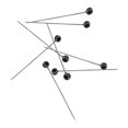 thumbnail image 4 of Wear-Resistent 480Pcs Colorful Sewing Pins, Portable Sewing Straight Quilting Pins, For Craft Sewing, 4 of 8