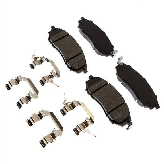 ACDelco 17D888ACH Ceramic Disc Brake Pad Fits select: 2010-2013 INFINITI G37, 2011-2014 NISSAN MURANO