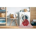 thumbnail image 2 of Ahgly Company Tapis d'Intérieur Lavable en Machine Carré Rose Transitionnel, 8 Pieds Carré, 2 of 7
