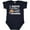 Navy Blue, variant on Inktastic I Watch Football with My Grandma Boys Baby Bodysuit